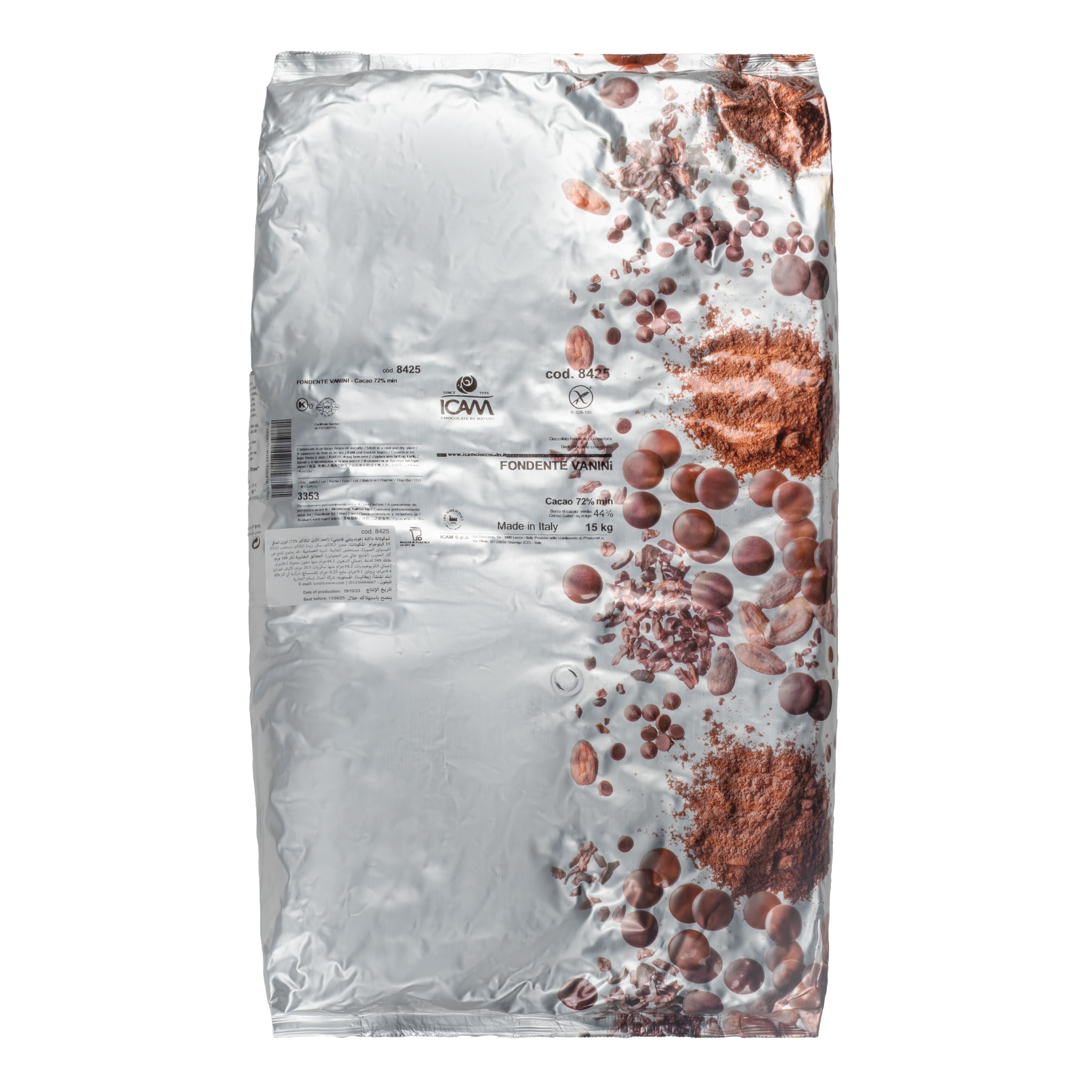ICAM Vanini Dark Couverture 72%