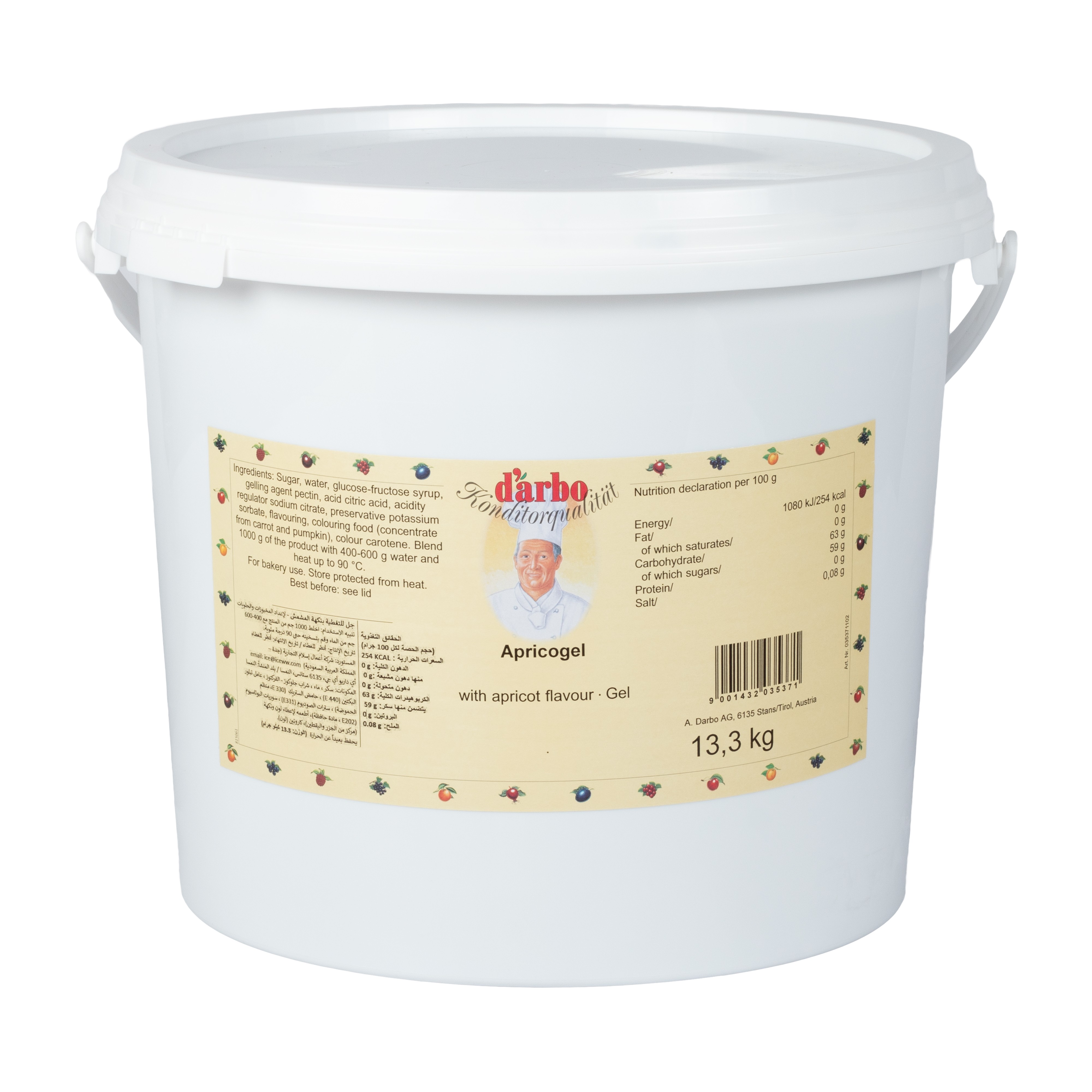 D'arbo Apricot Hot Gel