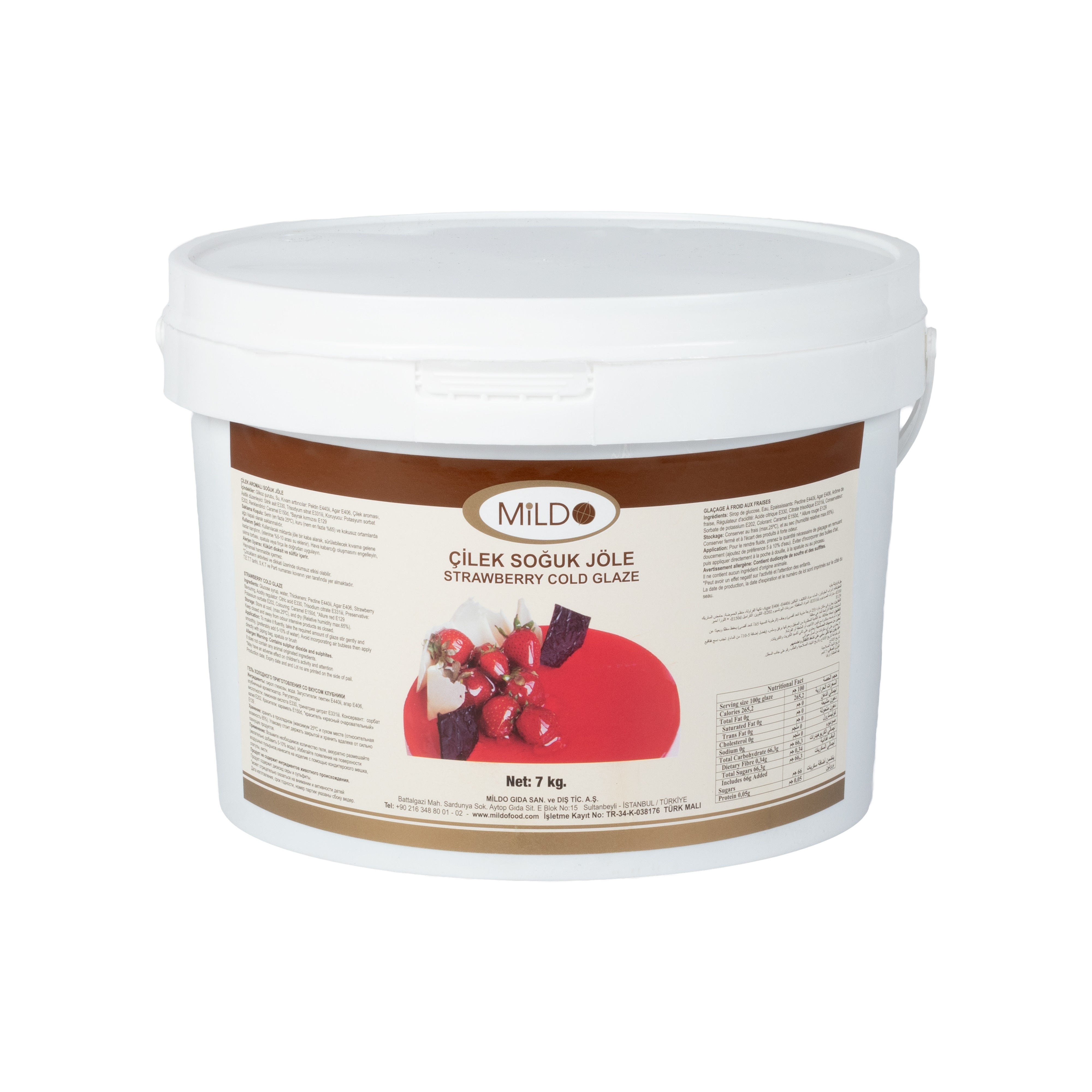 Mildo Strawberry Cold Glaze