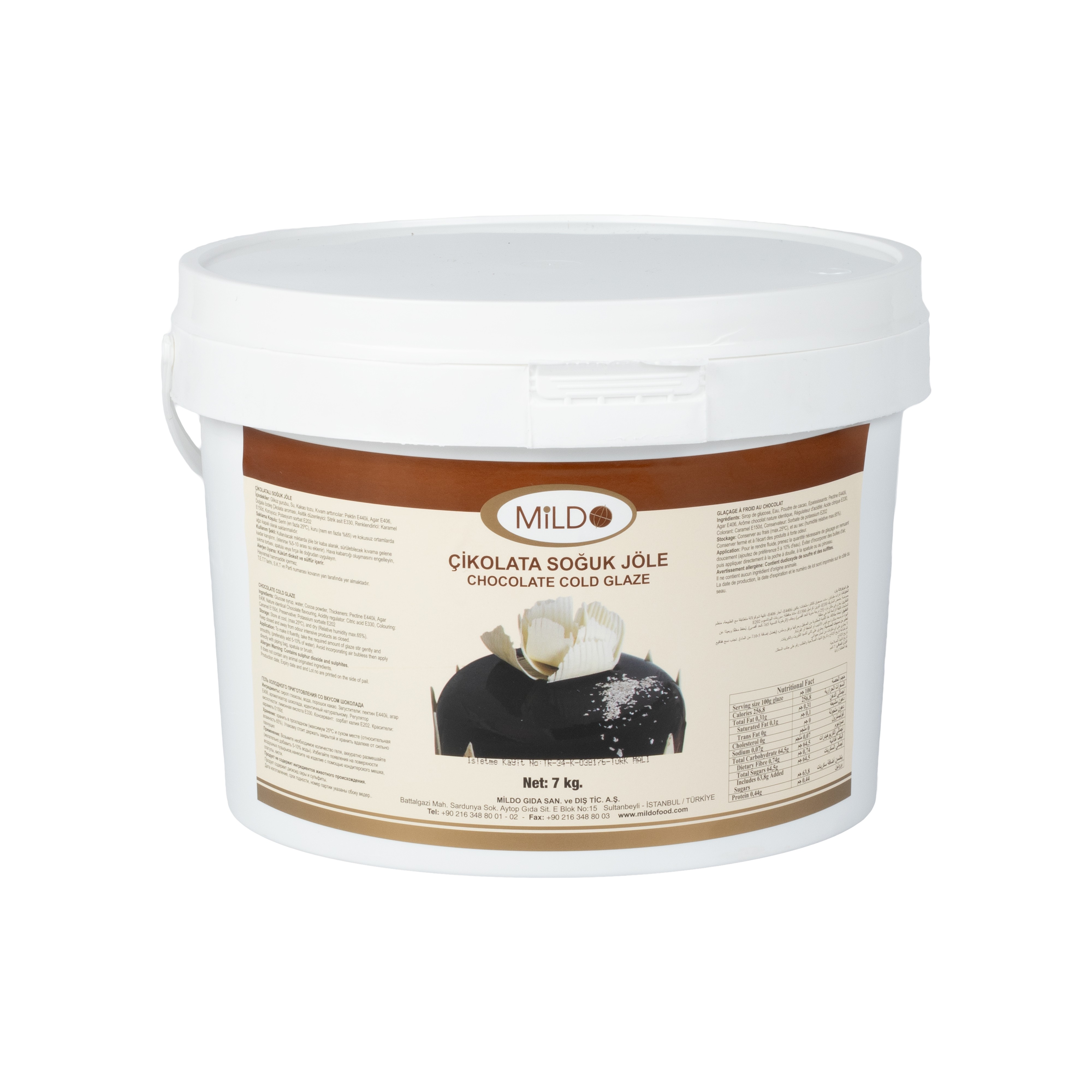 Mildo Chocolate Cold Glaze