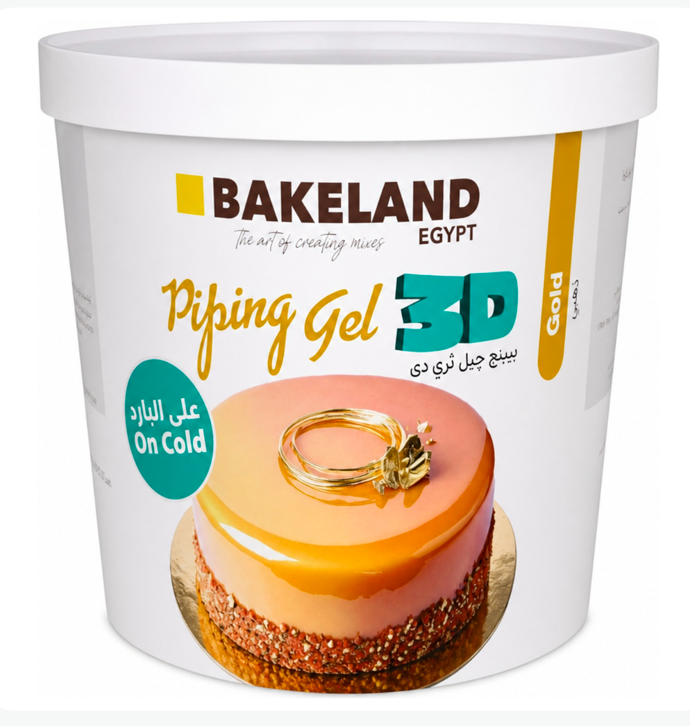 Bakeland Piping Gel 3D Gold