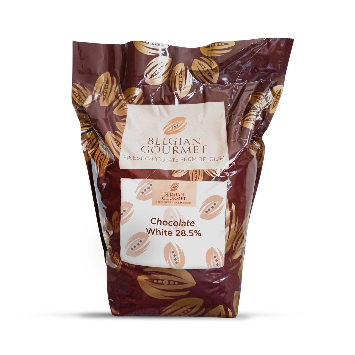 Belgian Gourmet White Chocolate Coins 28.5%