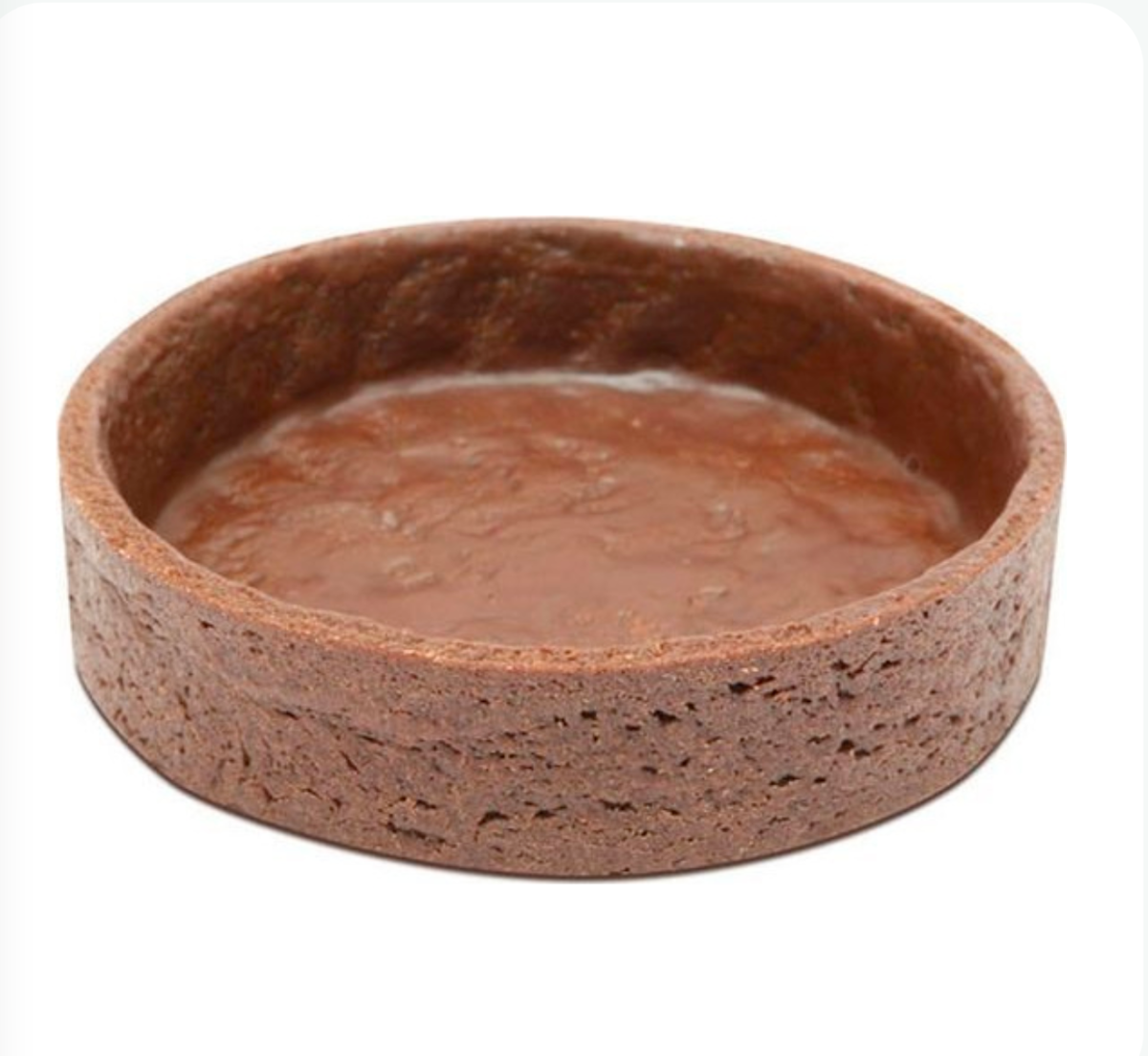 Chefs Atelier Chocolate Large Round Tart 80 x 118 mm