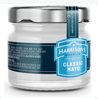 Harrisons Classic Mayonnaise Mini Jars